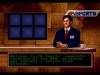 une photo d'Ã©cran de NBA Showdown sur Sega Megadrive